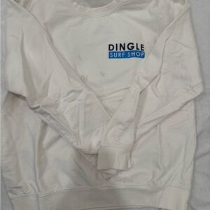 Dingle Surf Shop White Sweatshirt